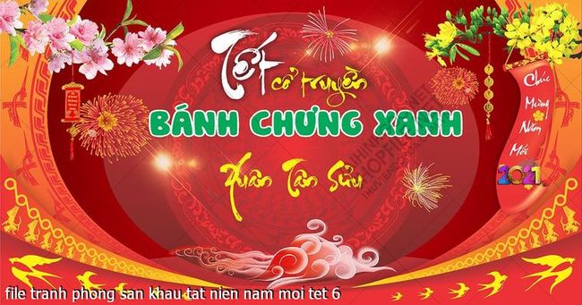 file tranh phong san khau tat nien nam moi tet 6